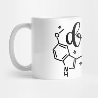 Dream Melatonin Molecule Structure Mug